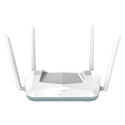 D-LINK AX3200 SMART ROUTER R32 DUAL-BAND Hvit