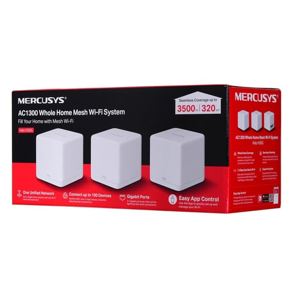 Mercusys AC1300 Wi-Fi-system för hela hemmet