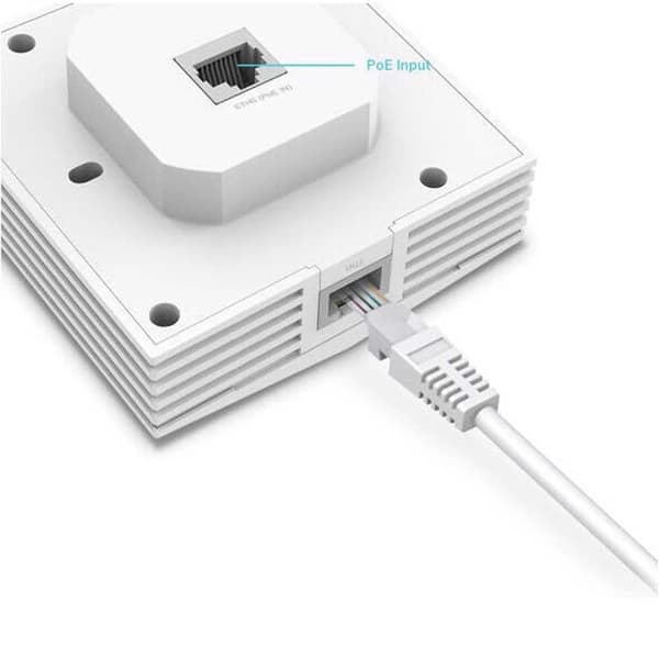 Tp-link Trådlös åtkomstpunkt Poe Eap650-wall Dual Channel Vit