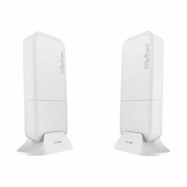 Anslutningspunkt Wireless Wire Mikrotik RBwAPG-60adkit 60 GHz Vit (2 pcs)
