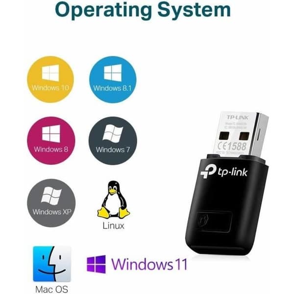 CLE WIFI / Tp Link USB WiFi N 300 Mbps