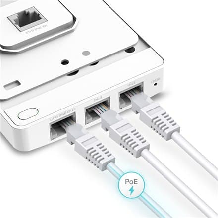 TP-LINK | EAP235-væg | Omada AC1200 Wireless MU-MIMO Gigabit Wall Plate Access Point | 802.11ac | 2,4GHz/5GHz | 867+300 Mbit/