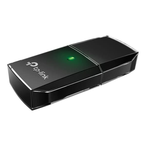 TP-Link Kraftfull WiFi-dongel AC 600 Mbps, Archer T2U USB wifi-adapter, wifi-dongel, Windows 11/10/8.1/8/7/XP, Mac OS