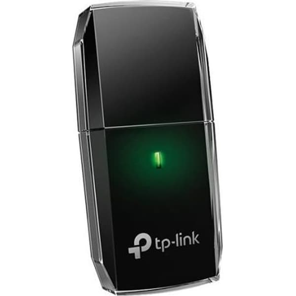 TP-Link Kraftfull WiFi-dongel AC 600 Mbps, Archer T2U USB wifi-adapter, wifi-dongel, Windows 11/10/8.1/8/7/XP, Mac OS