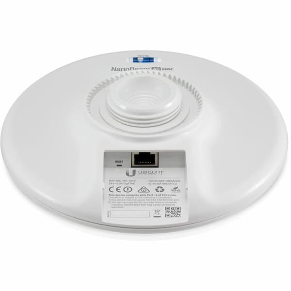 Tukiasema UBIQUITI NanoBeam 5AC Gen 2 19 dBi Valkoinen 450 Mbit/s