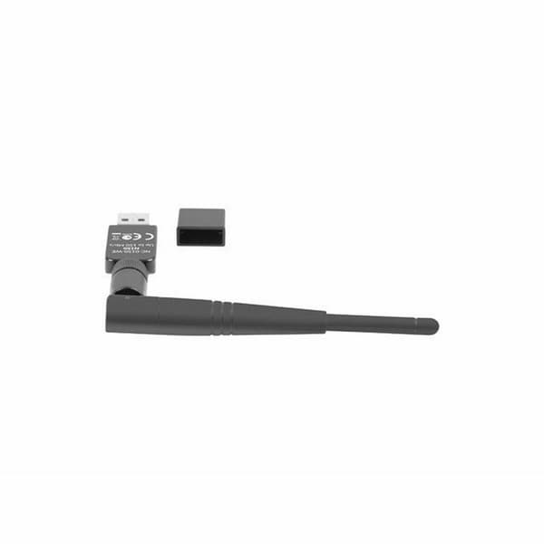 Wi-Fi Adapteri Lanberg NC-0150-WE Musta
