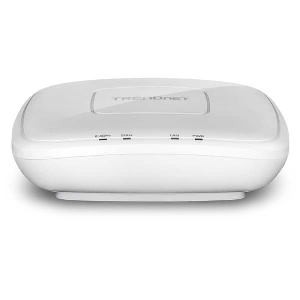 Trendnet Ac1200 Dual Wireless Wifi-åtkomstpunkt Vit One Size / EU Plug