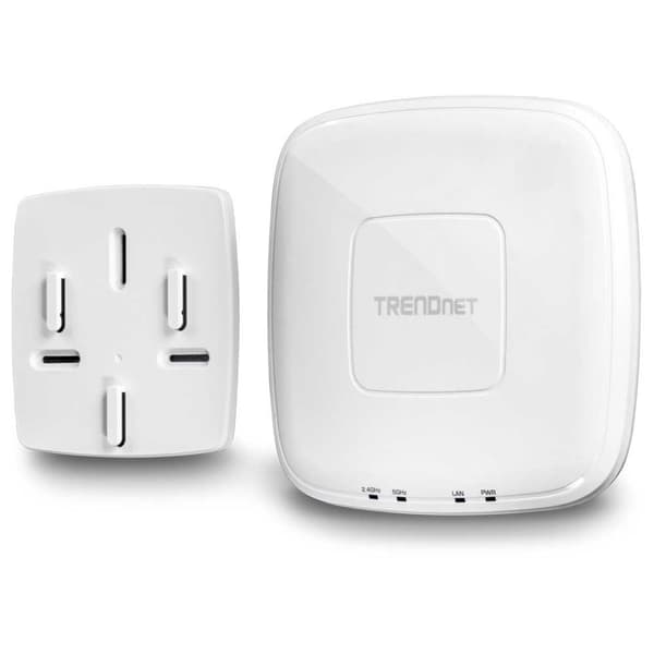 Trendnet Ac1200 Dual Wireless Wifi-åtkomstpunkt Vit One Size / EU Plug