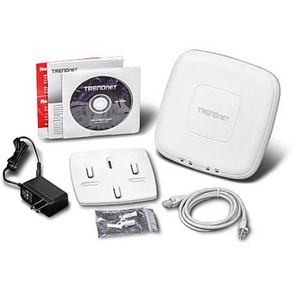 Trendnet Ac1200 Dual Wireless Wifi-åtkomstpunkt Vit One Size / EU Plug