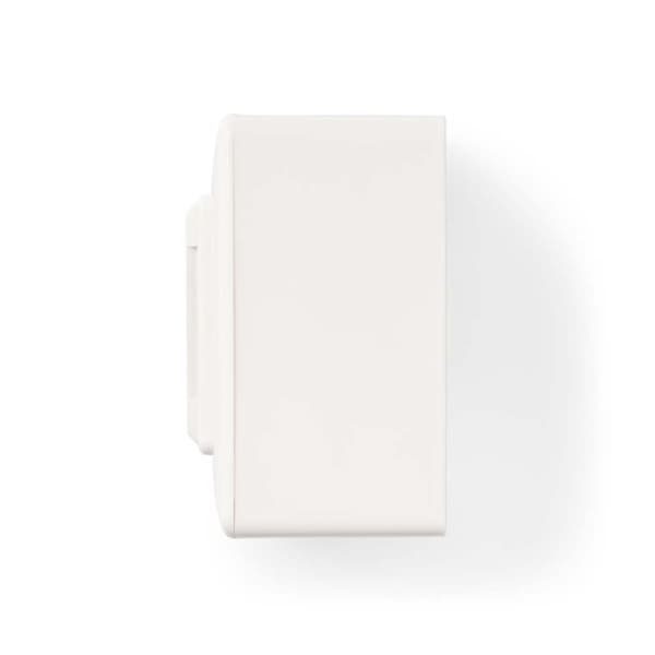 Nedis Nettverksveggboks | I veggen | 2-Port port(s) | CAT5e | Rett | Hunn | Gull belagt | ABS | Hvit | Boks