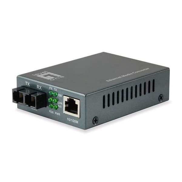 LevelOne Media Converter FVT-1106 RJ45SC SM 120km - 54072603