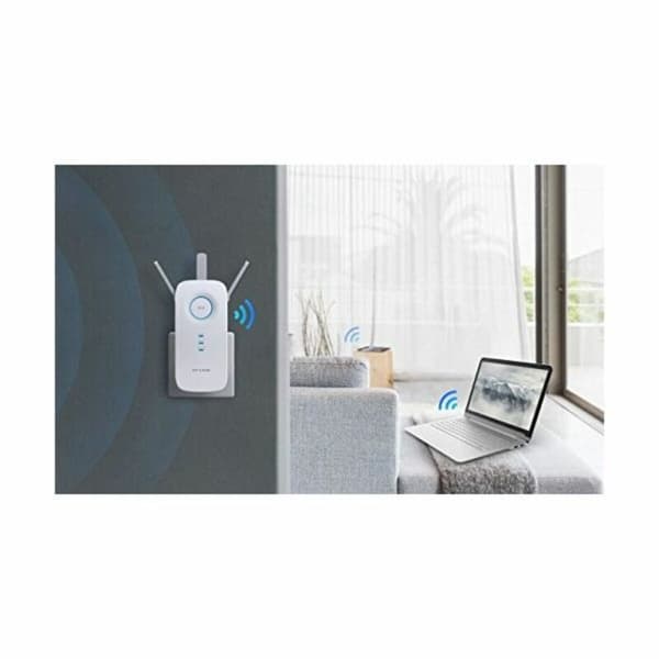 Adgangspunkt TP-Link RE450 WiFi Dual AC1750 LAN Gbit Hvid