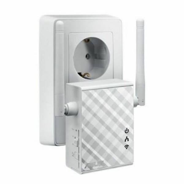 Anslutningspunkt med relästation Asus 90IG01X0-BO2100 N300 10 / 100 Mbps 2 x 2 dBi