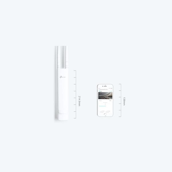 TP-Link EAP113-Udendørs 300 Mbit/s Hvid Power over Ethernet (PoE)