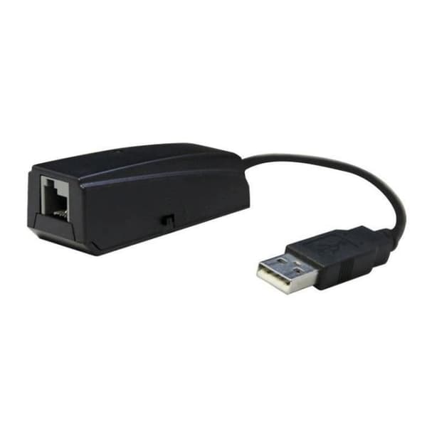 ThrustMaster T.RJ12 USB-adapter för PC-kompatibilitet - 4060079 Svart