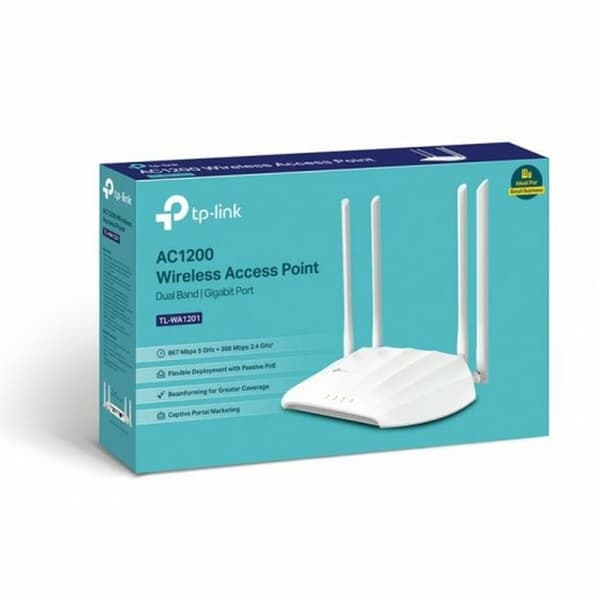 Anslutningspunkt TP-Link TL-WA1201 Vit
