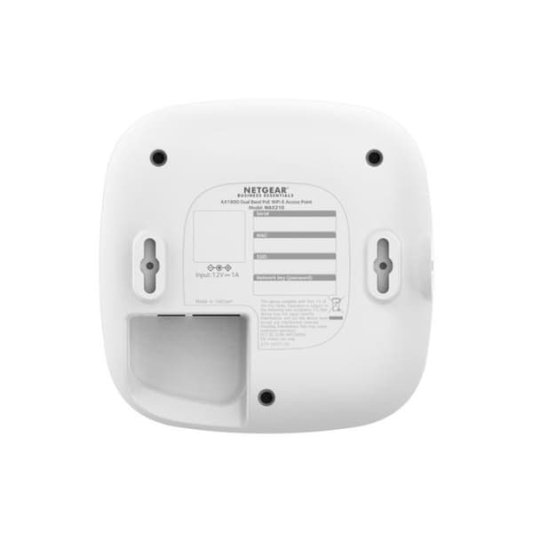 Adgangspunkt Netgear WAX210-100EUS Hvid