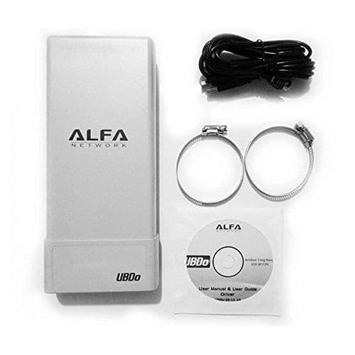 Alfa Network UBDO N WiFi USB-adapter 802.11b/g/N långdistansradio med N-kontakt med 5 m extern antenn
