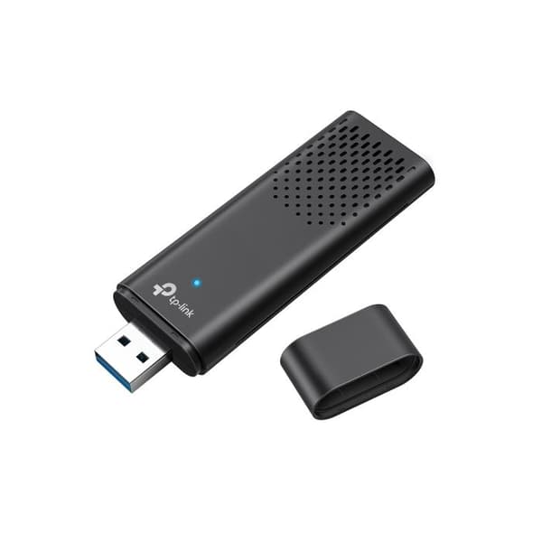 Kraftfull WiFi 6-nyckel AX1800 Mbps - TP-Link Archer TX20U - USB 3.0 Dual Band - 2,4G / 5GHz - MU-MIMO - WPA3 - Windows 11/10 Svart