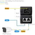 Miniatyrbild 2 av 2: PoE/PoE+ Injector - CUDY - Hög effekt 30W - Gigabit Ethernet - RJ-45 - Kompakt