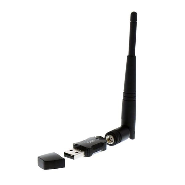 Wi-Fi Nyckel - T'nB - ADWF600AC - 600 Mbps - Avtagbar antenn - Svart