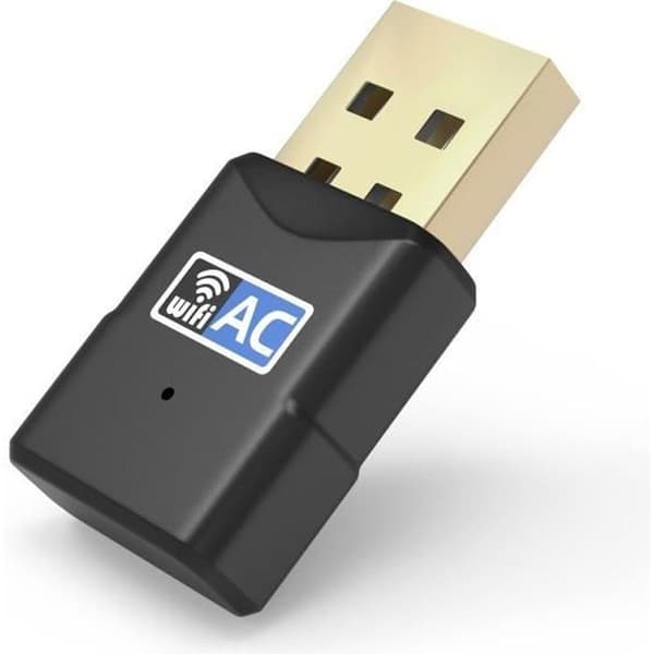 Clé WIFI Dongle USB 600 Mpbs för PC, Dator Kompatibel med Windows 11/10/8.1/8/7/Vista/XP/MacOS Phonillico®