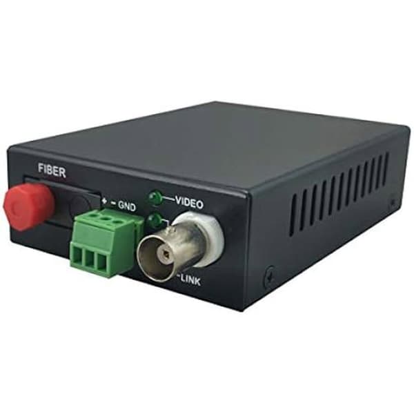 AV-sändare - LEVELONE - AVF-1101 - Analog videotransmission - Fiberoptik - 20 km utan nedbrytning