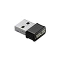 Miniatyrbild 1 av 5: AC1200 Dual-Band USB 2.0 Wi-Fi-adapter/dongel - ASUS - USB-AC53nano - MU-MIMO-teknik - Svart