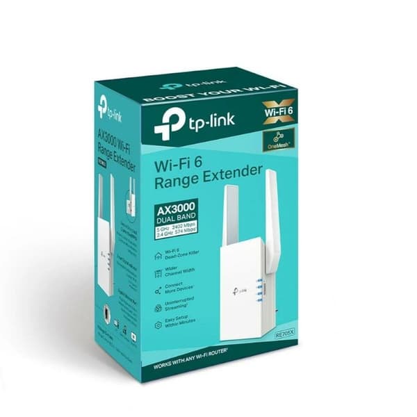Tukiasema TP-Link RE705X Valkoinen