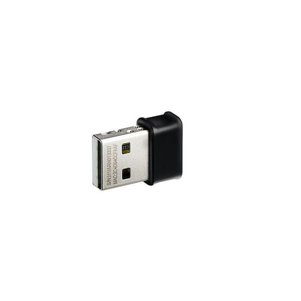 AC1200 Dual-Band USB 2.0 Wi-Fi-adapter/dongel - ASUS - USB-AC53nano - MU-MIMO-teknik - Svart