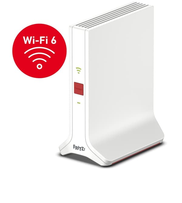 FRITZ!Repeater 3000 AX trådløs router Gigabit Ethernet tri-band (2,4 GHz / 5 GHz / 5 GHz) hvid (20002988)