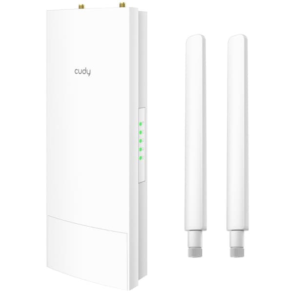 Cudy AP1300 Utomhus 867 Mbit/s Vit Power over Ethernet (PoE)