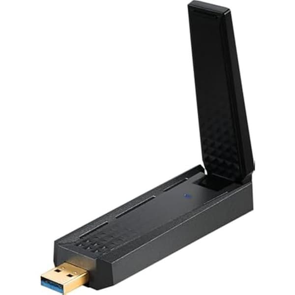 Tri-Band WiFi 6E USB-adapter - MSI AXE5400 - WLAN upp till 5400 Mbps