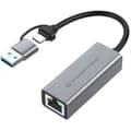Miniatyrbild 1 av 2: USB-nätverksadapter - CONCEPTRONIC - ABBY08G - USB 3.2 Gen 1 - 10/100/1000 Mbps - Wake-on-LAN