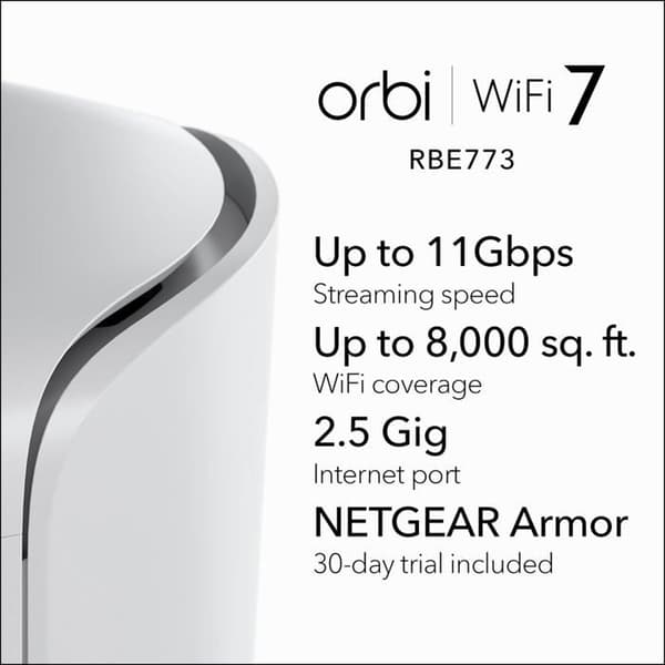 NETGEAR Orbi 7 TB WIFI 7 3PK B