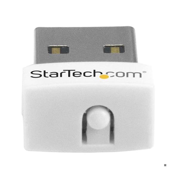USB WiFi-adapter - STARTECH.COM - USB150WN1X1W - 150 Mbps - 2.4 GHz - Vit سفید
