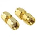 Miniatyrbild 2 av 3: adapter RP-SMA hane - SMA hane