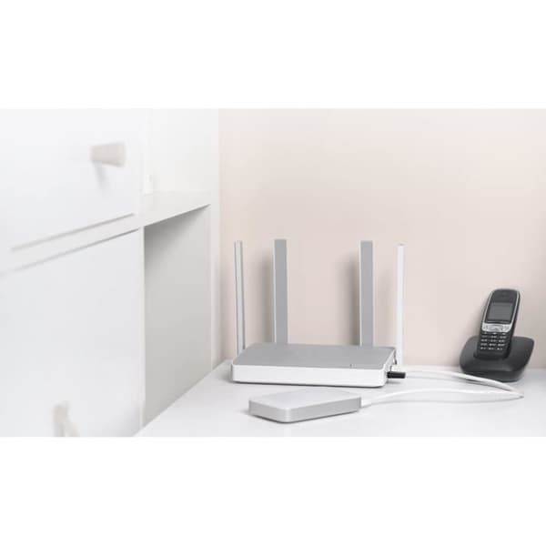 Ruttare - KEENETIC - Hero DSL AC1300 - Wi-Fi 2.4/5.0 Ghz - 300 Mbps - 5 Gbit-portar