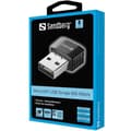 Miniatyrbild 4 av 4: USB WiFi Adapter - SANDBERG - Micro WiFi Dongle 650 Mbit/s - Plug and Play - Drivs av USB-port - Extern