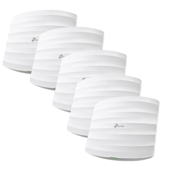 TP-Link Omada EAP245 (5-PACK) trådlös accesspunkt 1750 Mbit/s Vit Power over Ethernet (PoE) Vit