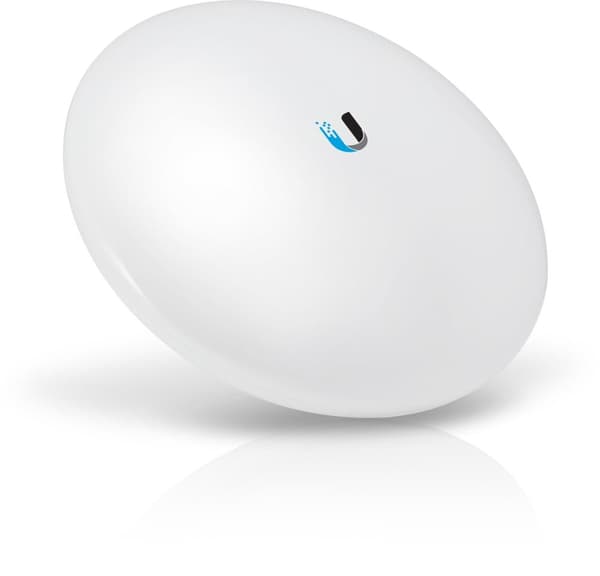 Ubiquiti NanoBeam 5AC Gen 2 Nätverksbrygga 450 Mbit/s Vit