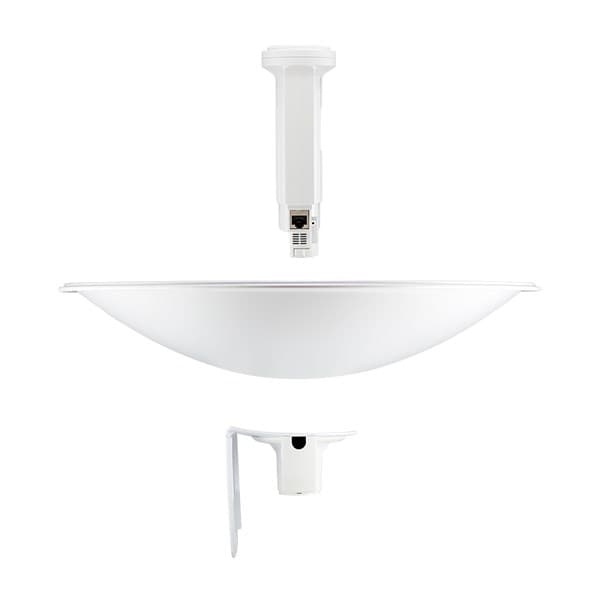 Ubiquiti PBE-M5-400 silta/toistin Verkkosilta 1000 Mbit/s Valkoinen