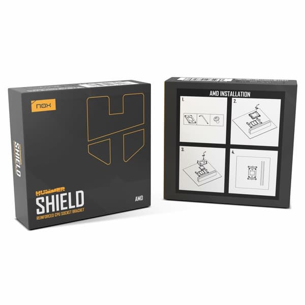 Kølingsbase for en laptop Nox-Xtreme NXHUMMERSHIELDAMD Sort