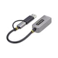 Miniatyrbild 3 av 3: Nätverksadapter - STARTECH.COM - USB-C till Ethernet - 2.5GbE - USB-A - Kompakt