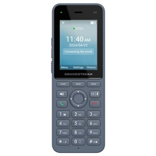 Lankapuhelin Grandstream WP826 Antrasiitinharmaa