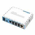 Miniatyrbillede 1 af 4: Router Mikrotik RB952UI-5AC2ND Dual Chain 2.4 GHz 5 GHz Hvid 500 Mbit/s
