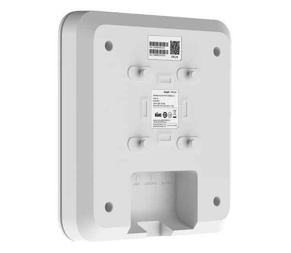 Ruijie Networks RG-RAP2260(G) trådløst adgangspunkt 1201 Mbit/s Hvid Power over Ethernet (PoE)