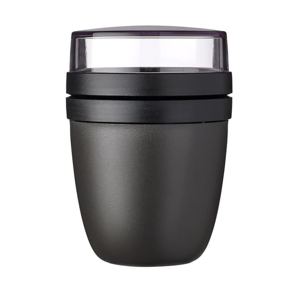 Mepal Ellipse Lunch Pot 500+200 ml Nordic Black