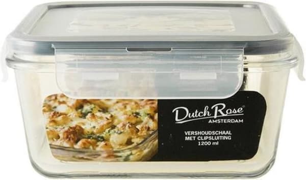 Dutch Rose Frisk mad skål 1200 sort