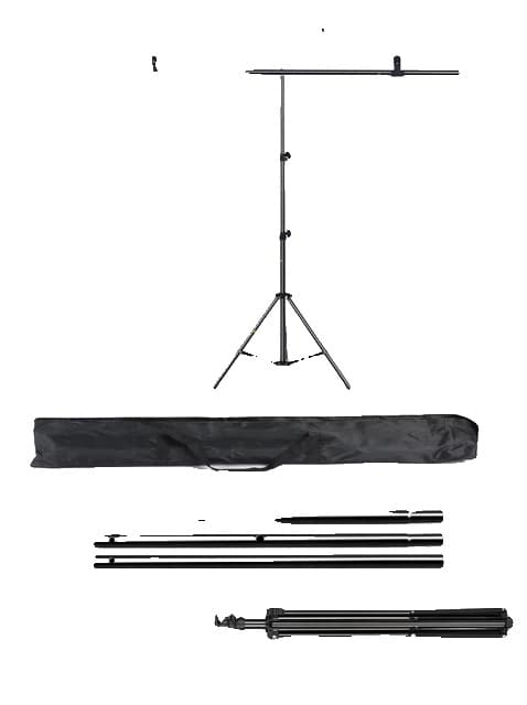 Tripod-teline, vihreän kankaan tuki, yksivärinen kehys, 2X2M